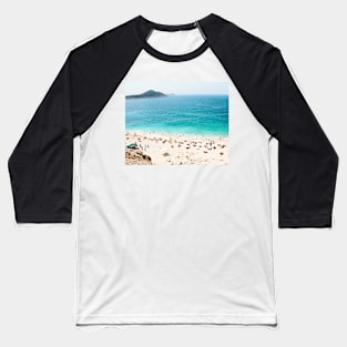 Turquoise Sea, Ocean, Coast, Beach, Water Baseball T-Shirt